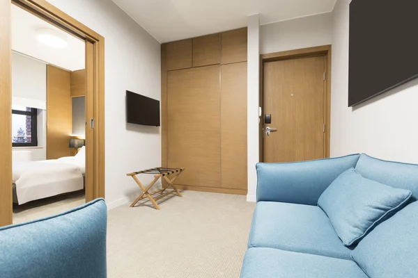 Modernes Interieur der Hotelsuite — Stockfoto