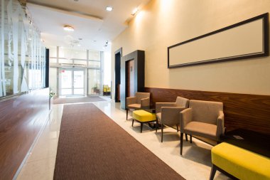 Modern lüks otel koridor