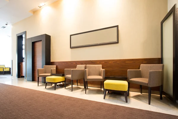 Modern lyx hotel korridor — Stockfoto