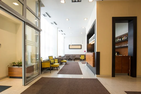 Elegant hotel cafe interior — Stock Photo, Image