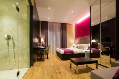 Modern lüks otel Süiti iç