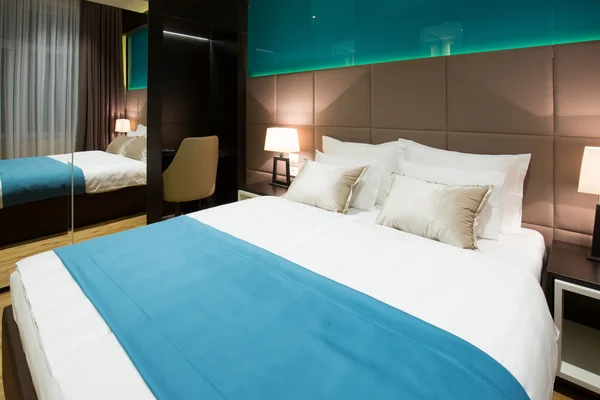 Moderne luxe hotel suite interieur — Stockfoto