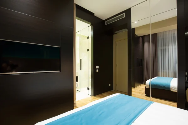Moderno hotel de lujo suite interior — Foto de Stock