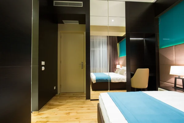 Moderne luxe hotel suite interieur — Stockfoto