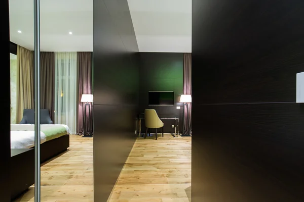 Modern lyx hotel suite interiör — Stockfoto