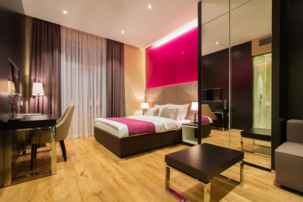 Modern lyx hotel suite interiör — Stockfoto