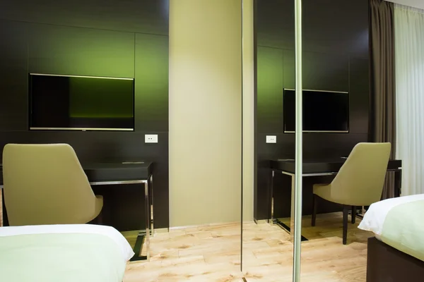 Moderne luxe hotel suite interieur — Stockfoto