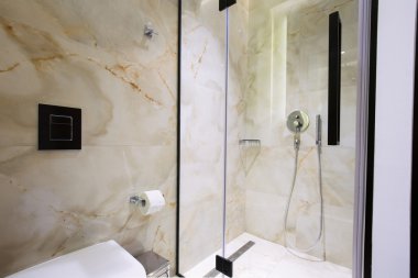 Modern lüks otel banyo iç