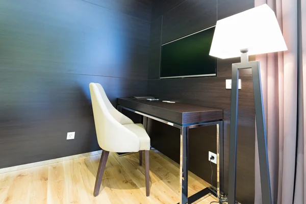 Interior of a modern hotel room — Stock Photo, Image