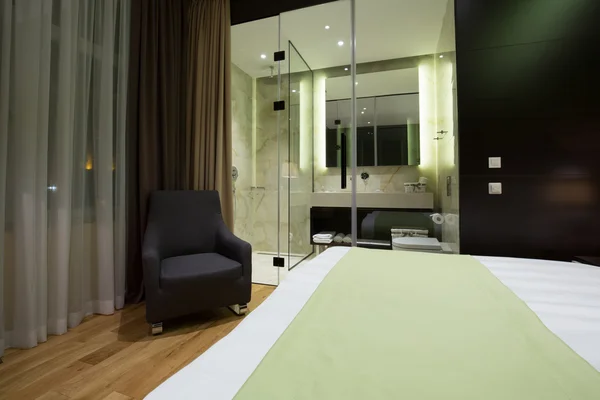 Modern lyx hotel suite interiör — Stockfoto