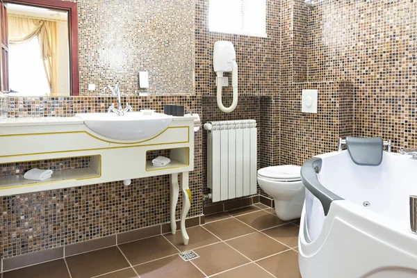 Готель інтер'єру ванної кімнати — стокове фото