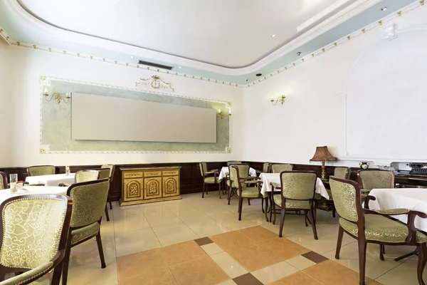 Interior of a restaurant in luxury villa — Stock Photo, Image
