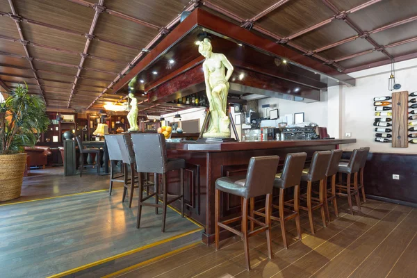 Interior of a luxury cafe bar — Stock Photo, Image