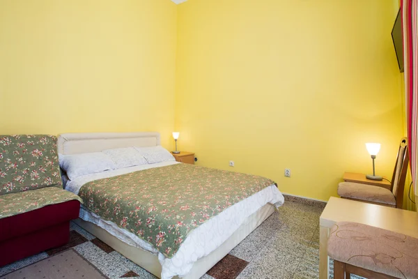 Interior of an apartment bedroom — Stock Photo, Image