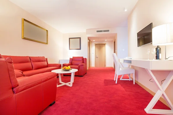 Interior of a modern hotel suite — Stock Photo, Image