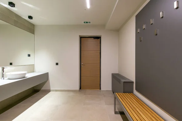 Bathroom Interior Gym Fitness Center — Stock Photo, Image