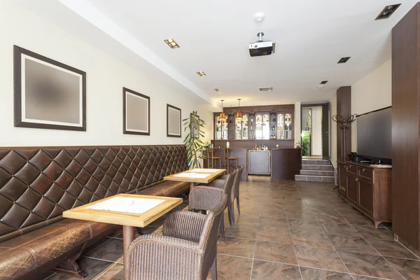 Interior of a cafe — Stock Photo, Image