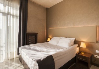 modern yatak odası iç