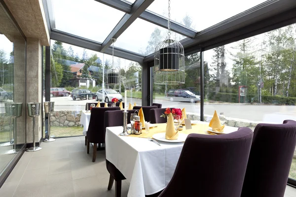 Modernes Restaurant-Interieur — Stockfoto