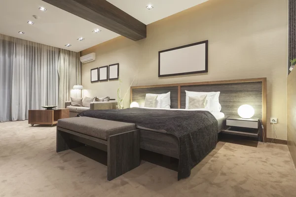 modern yatak odası iç