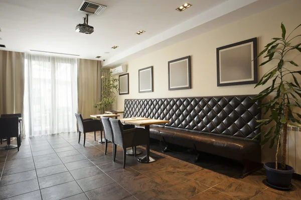 Interior of a modern cafe — Stock Photo, Image