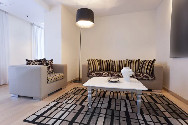 Modern oturma odası.