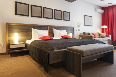 Modeli otel odası iç