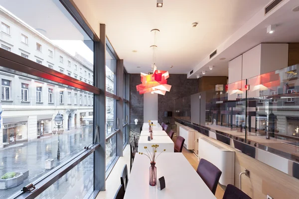 Moderne café interieur — Stockfoto