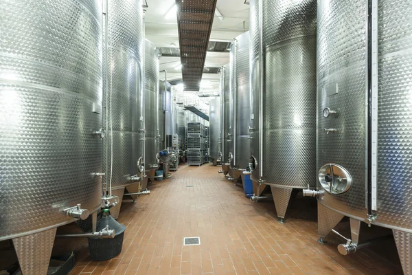 Modern winemaking equipment — Stock Photo, Image