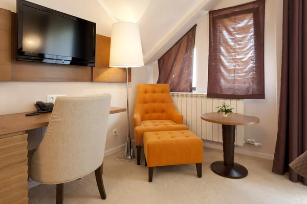 Hotel kamer interieur — Stockfoto