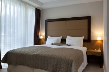 modern yatak odası iç