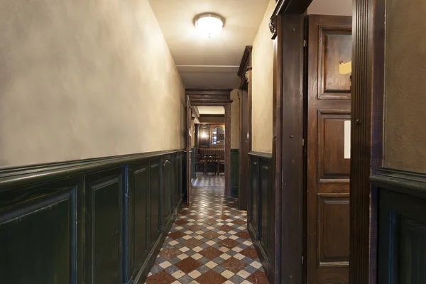 Corridor in a pub — Stock Photo, Image