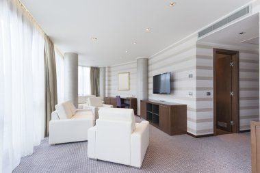 aydınlık oturma odası iç