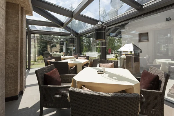 Interior del restaurante moderno — Foto de Stock