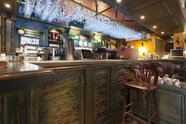 Bar in a modern cafe — Stock Photo, Image