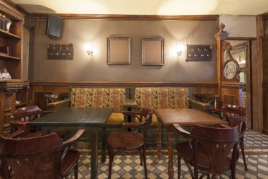 Rustik pub iç