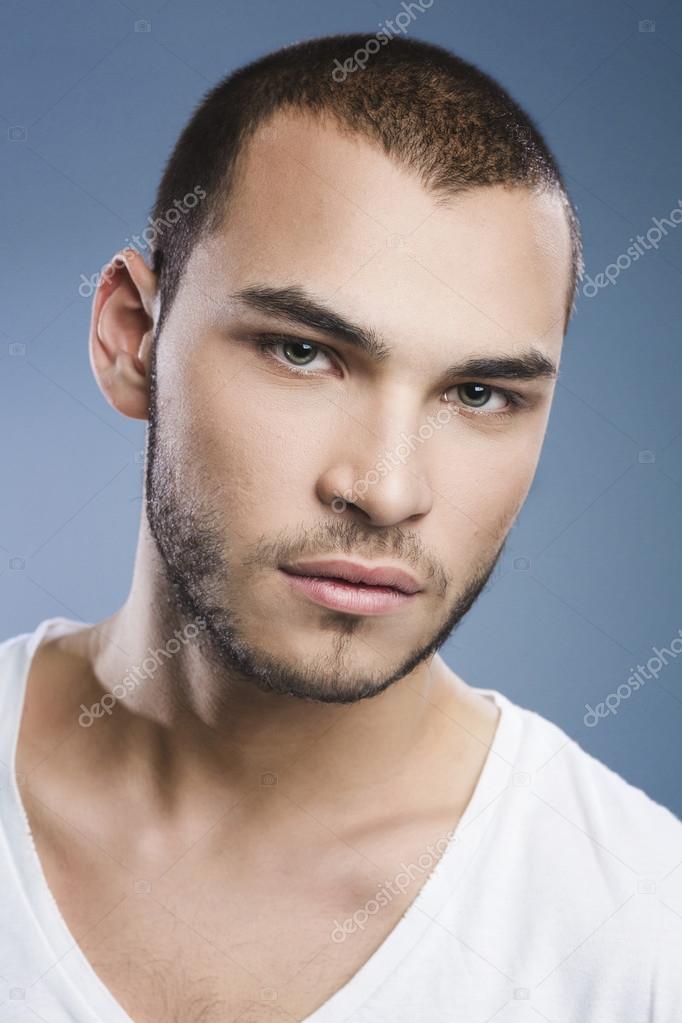 Handsome young man portrait