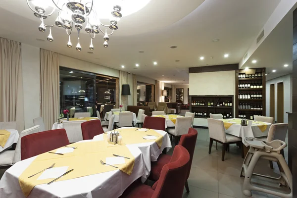 Elegante restaurant interieur — Stockfoto