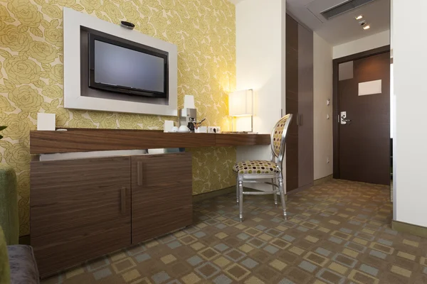 Interior kamar hotel modern — Stok Foto