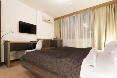 modern yatak odası iç