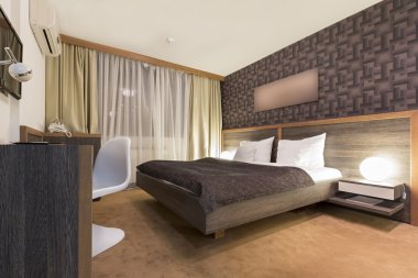 modern yatak odası iç