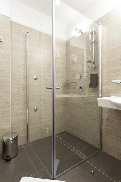 现代的淋浴房 — 图库照片