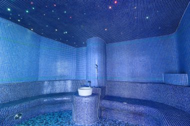 ambient ışık ile Türk banyo