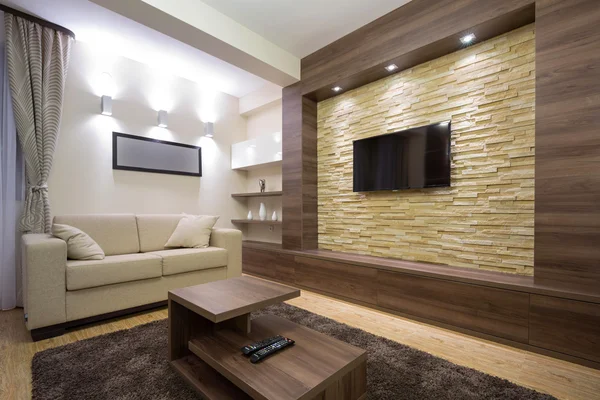 Modern luxury apartment interior — Stock Photo, Image