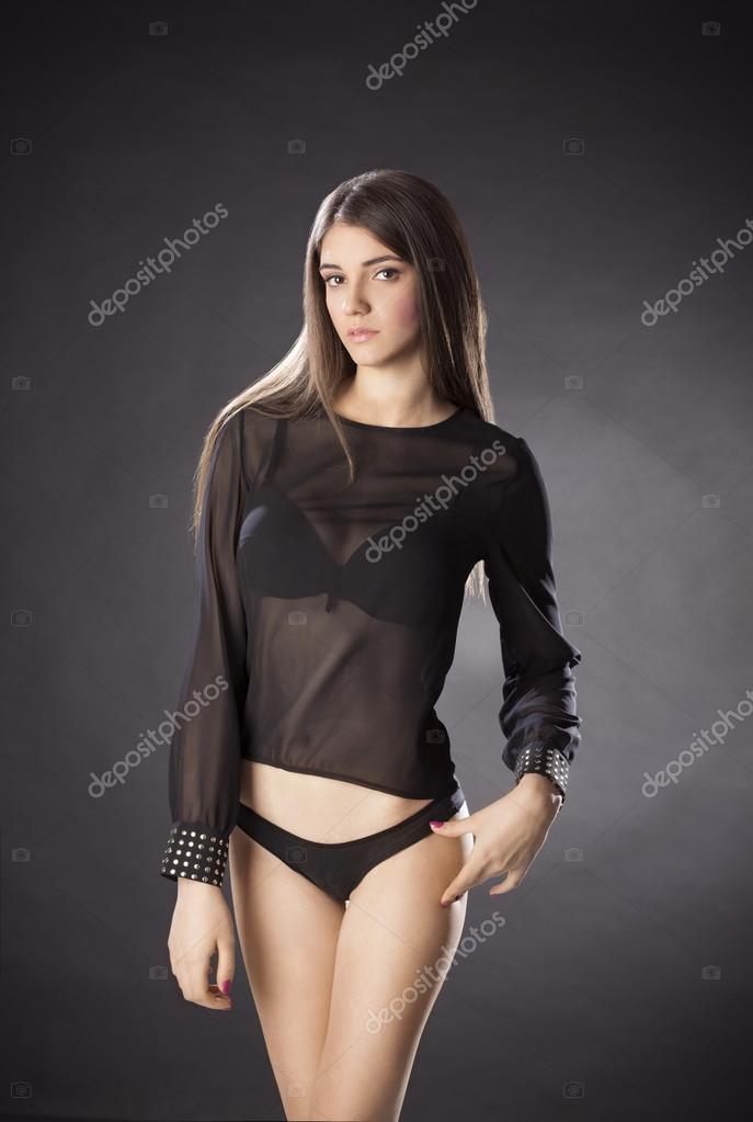 Young Teen Model See Through