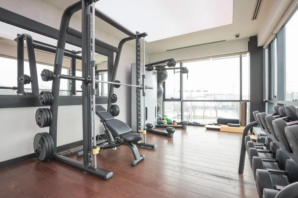 Gym interiör — Stockfoto