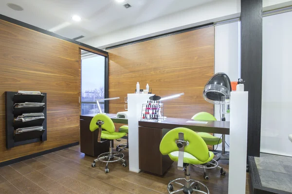 Pedicure station in modern beauty spa — Stock Photo, Image