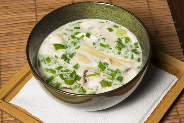 Thai chicken coconut soup — Stock Image Thai chicken coconut soup Royalty Free Stock Photos