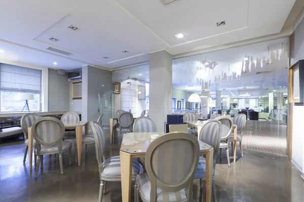 Interior of a modern cafe — Stock Photo, Image