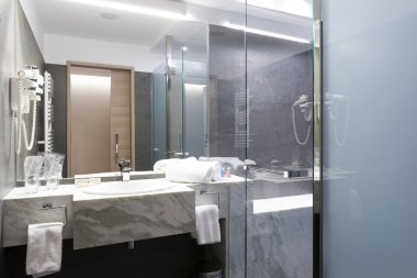 Zarif otel banyo lavabo